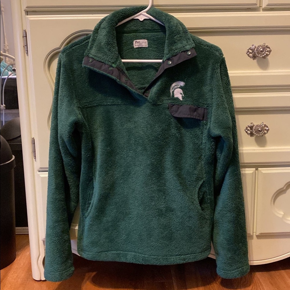 MSU quarter button up